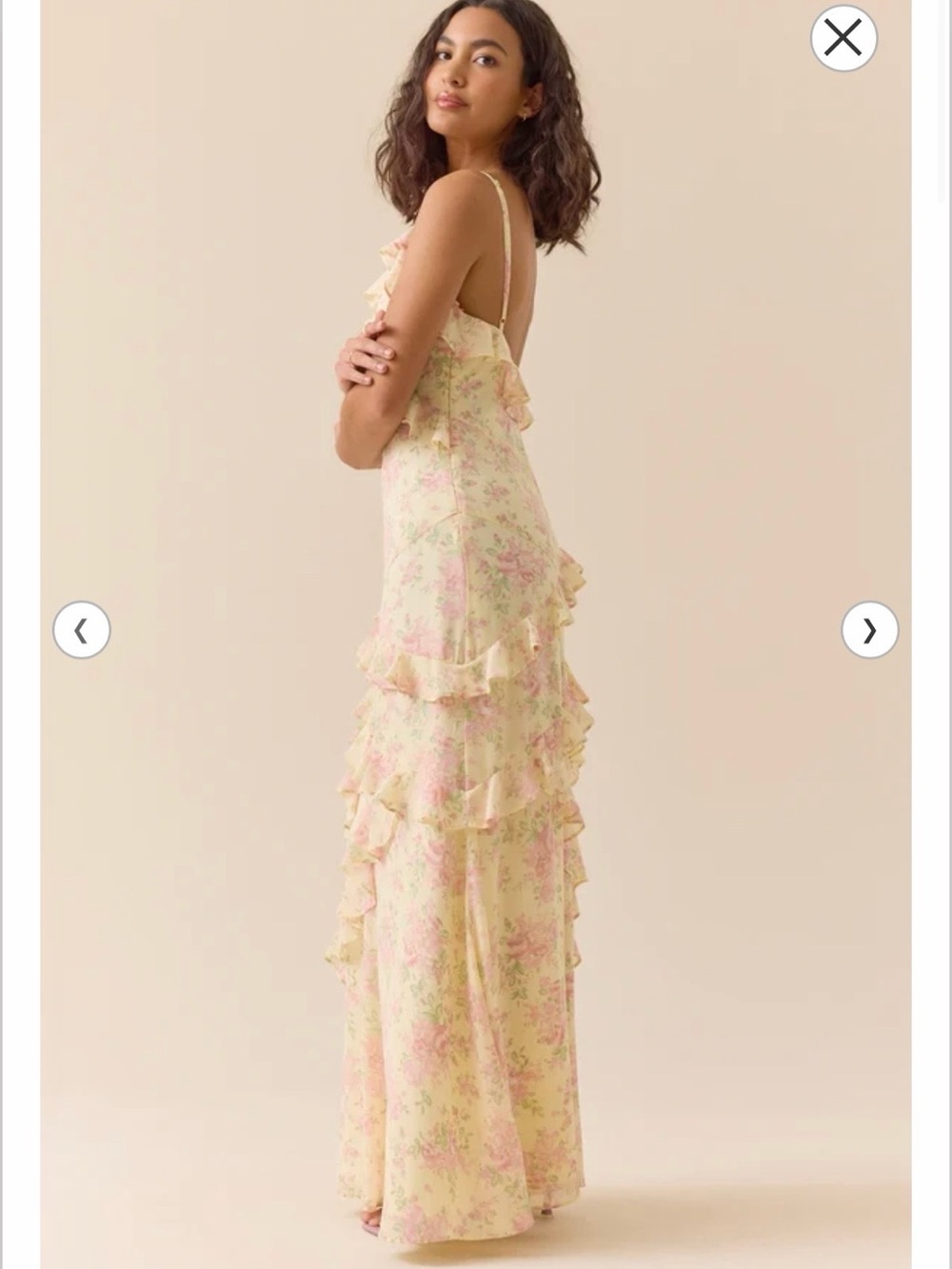 NWT Mynzi Floral Altar'd State Maxi Large - Picture 6 of 10
